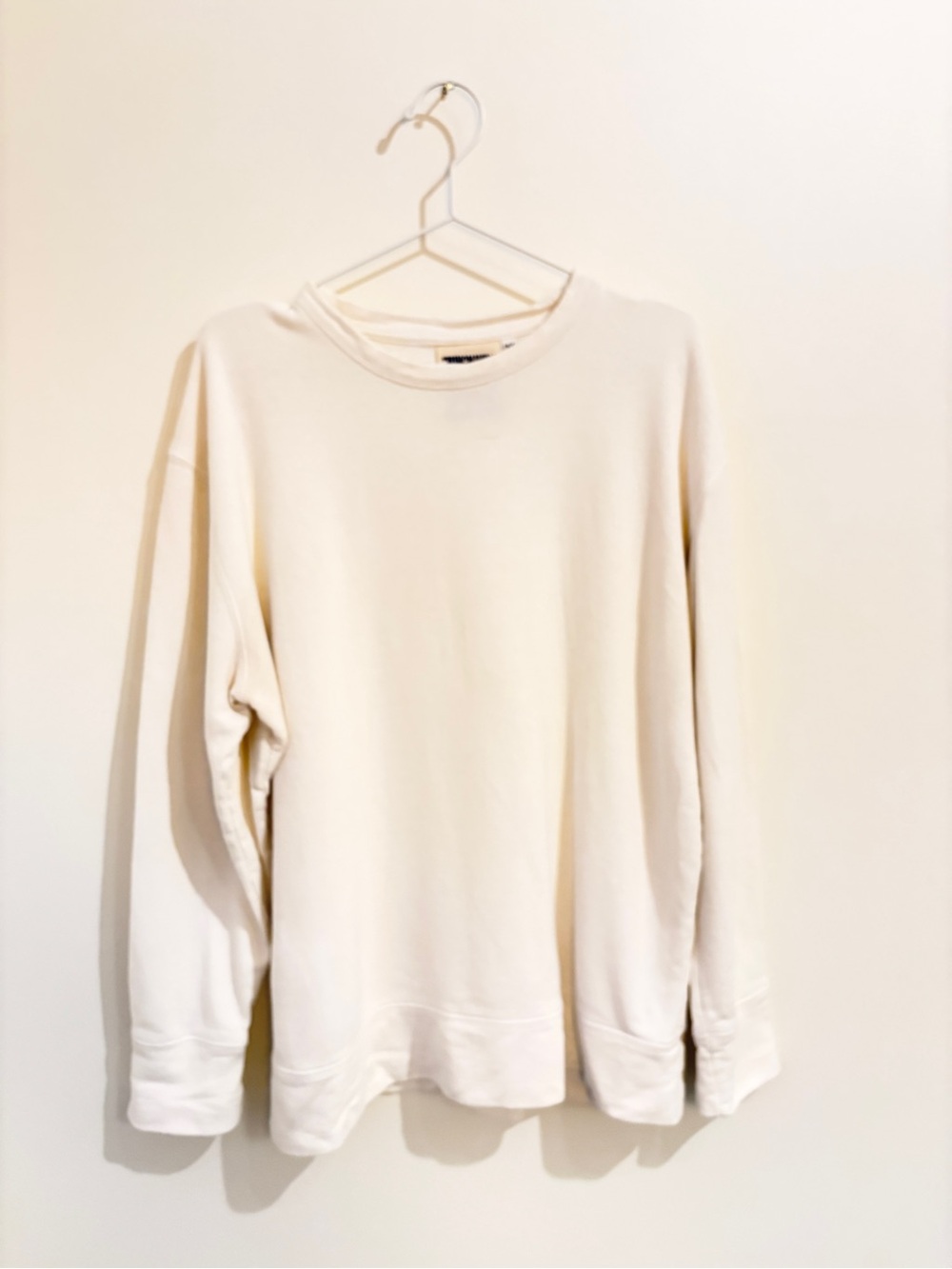 Jungmaven Tahoe Sweatshirt - Washed White / M